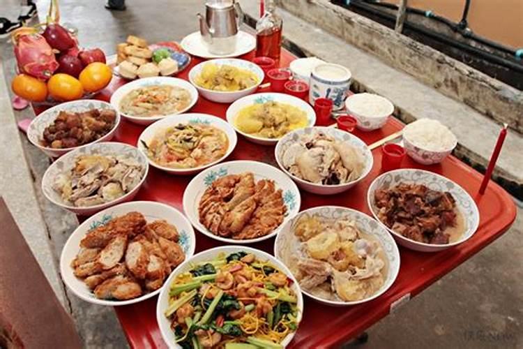 清明节祭祖饭菜