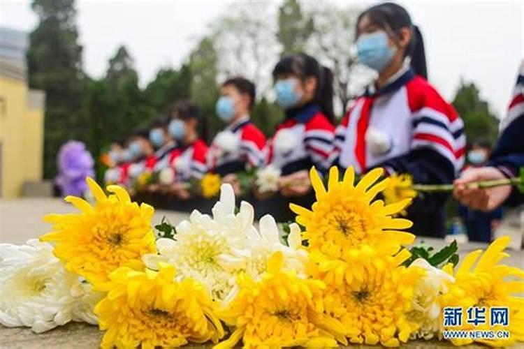 清明烈士陵园祭奠