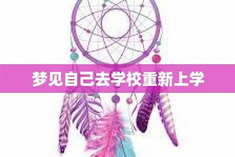 梦到重新回学校上学什么意思