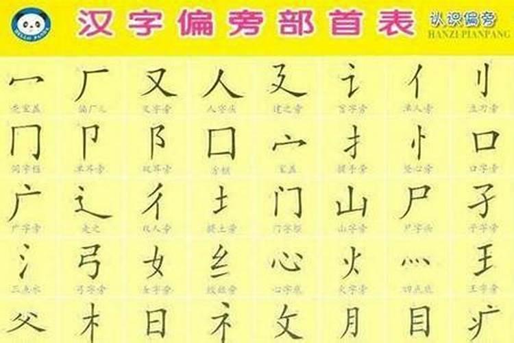 八字部首的字有哪些