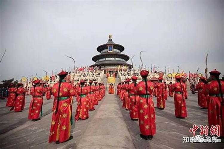 冬至天坛祭天贡品