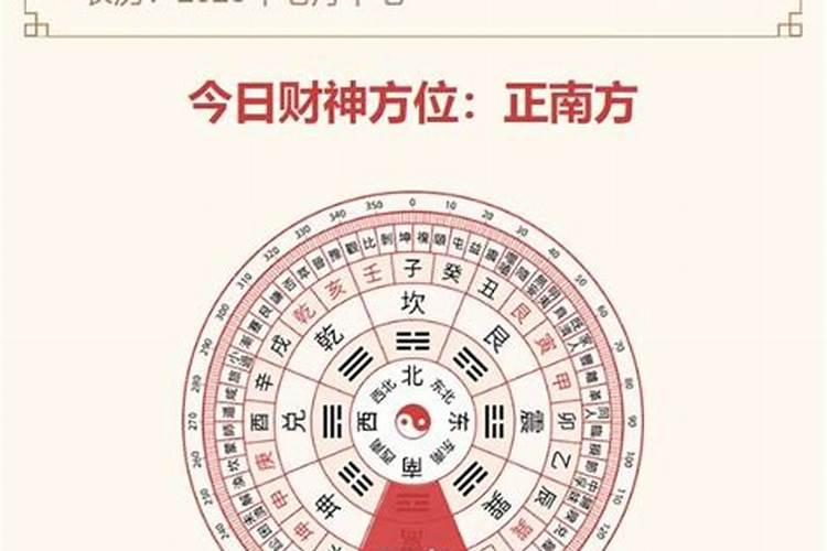 今天煞什么方位,财神什么位