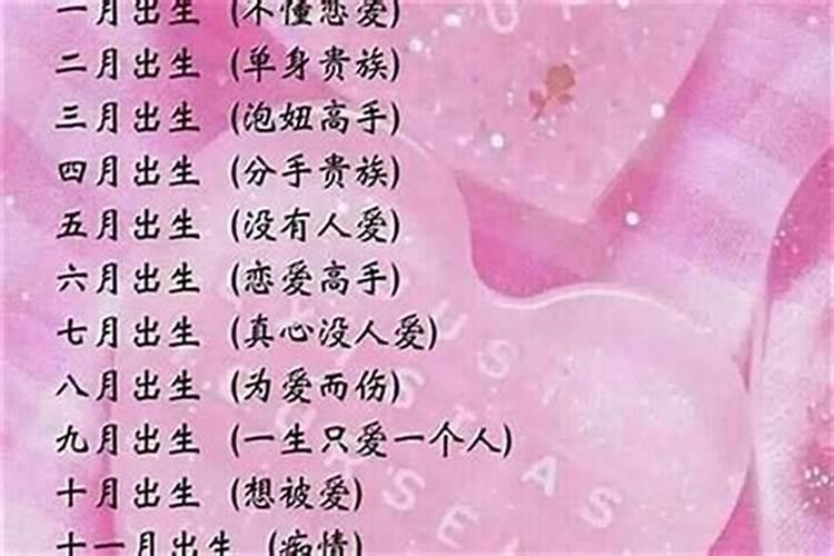 12星座女孩性格