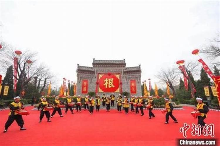 寒衣节大槐树祭祖大典朗诵