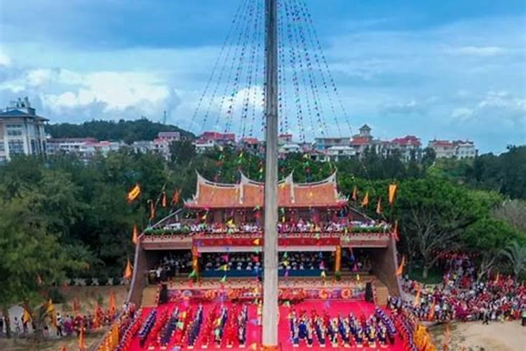 妈祖九月初九举行海祭放生