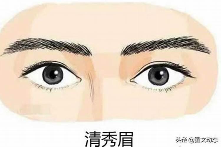 一字眉毛的男人命运好不