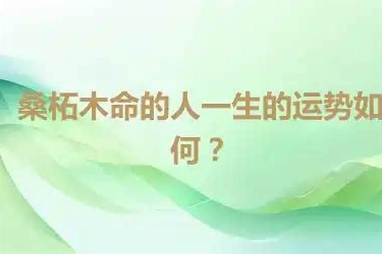 桑柘木什么年份运势好