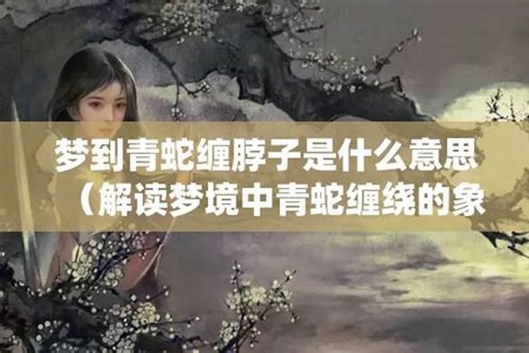 男的梦到青蛇是啥意思