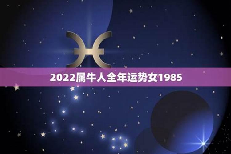 2023年属牛女全年运势1985