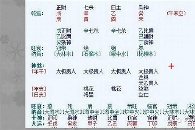 生辰八字哪一种是讨债的命运