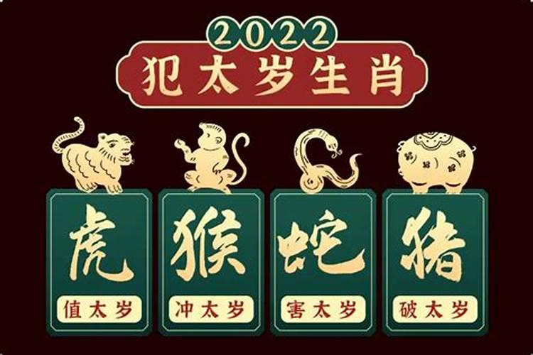 2022年哪些人犯太岁