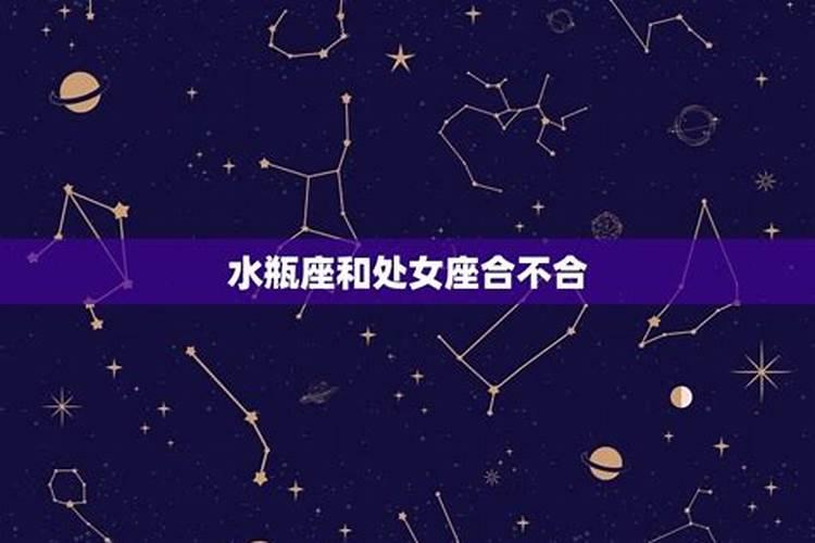 处女座和水瓶合不合