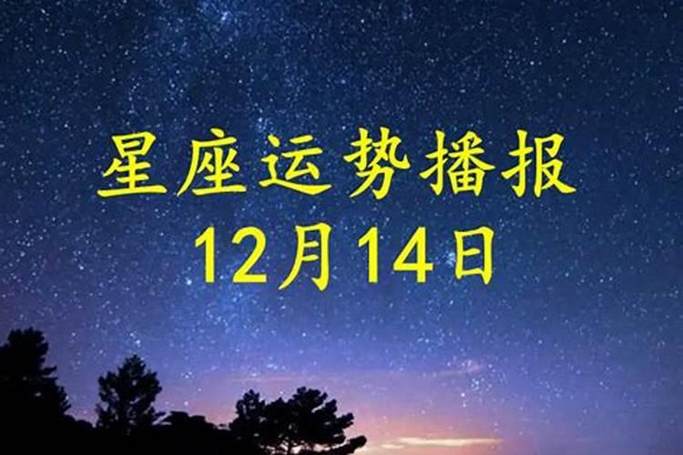 12月14号运势