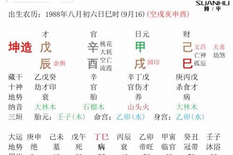 八字中披头是什么意思啊