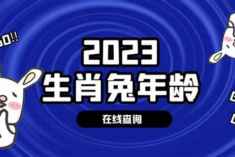 2023年属兔虚岁多大