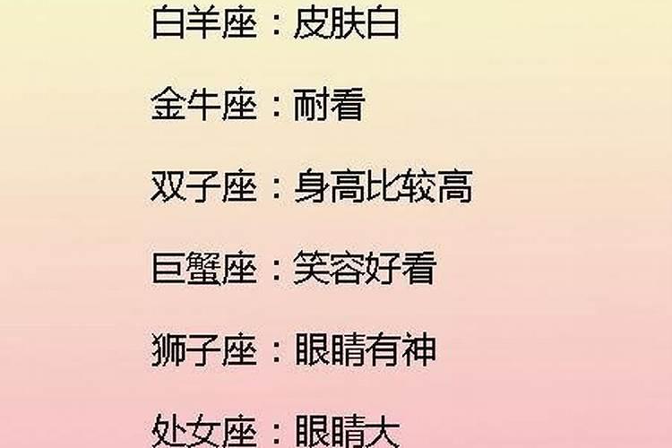 12星座适合吃什么