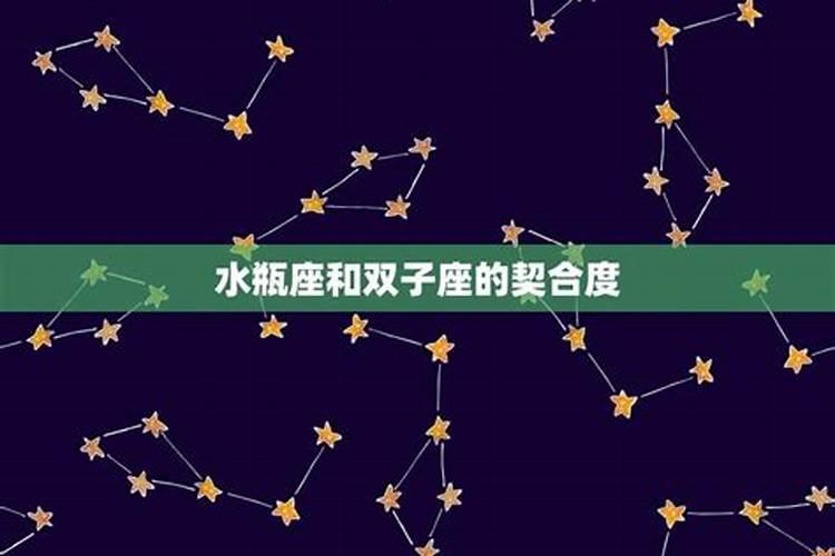 和水瓶关系好的星座