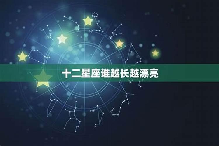 十二星座谁越长越漂亮排名照片