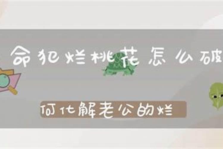 老公八字桃花旺怎么办