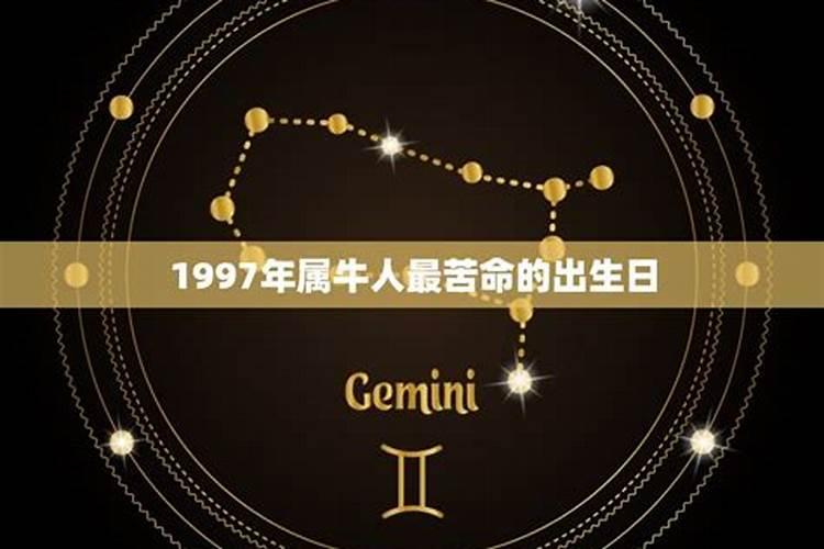 1997年属牛人是什么命格