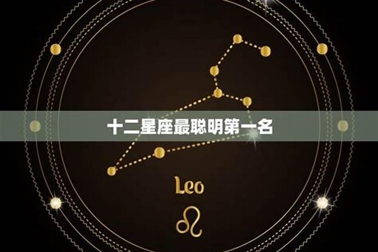 12星座哪个星座最聪明排行榜最漂亮