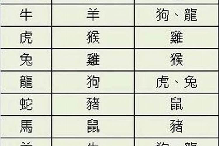 属相和什么属相相克的名字怎么取