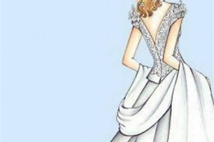 十二星座婚纱漫画图片