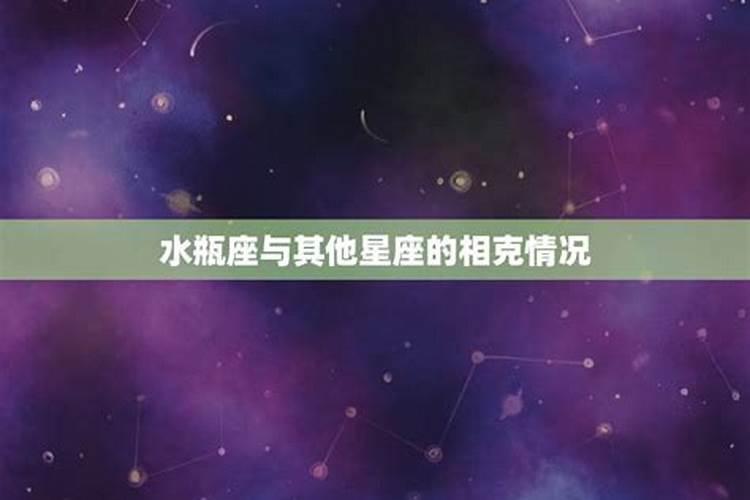 和水瓶最合的星座