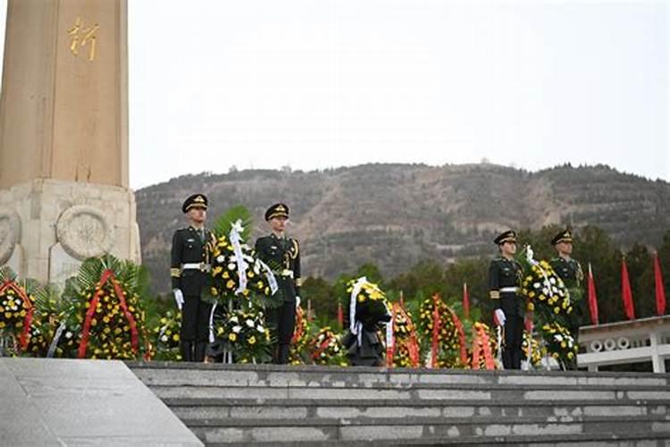 清明节扫墓革命烈士陵园