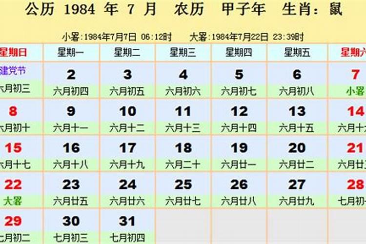 1984年农历10月出生的人是什么命格