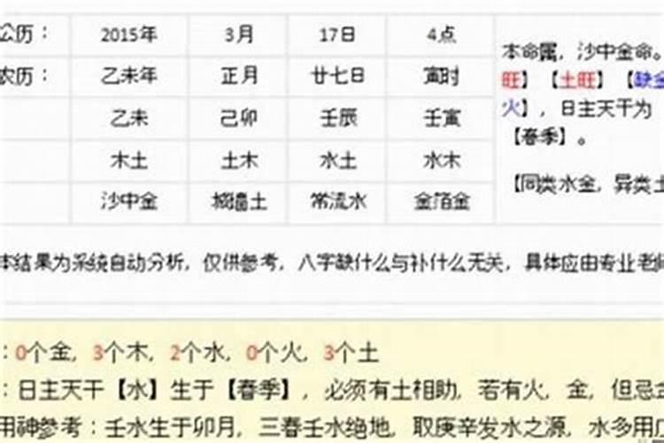 取名字怎么知道五行缺什么