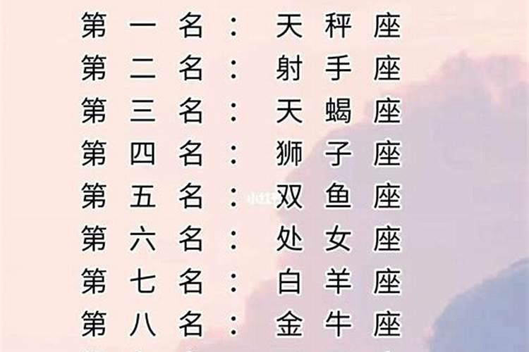 12星座里面谁是最聪明,最漂亮