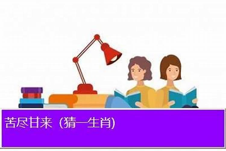 苦尽甘来猜什么生肖