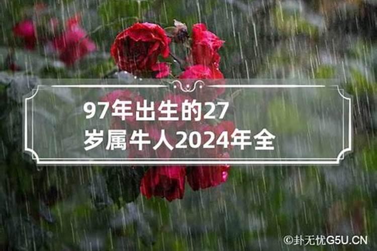 27岁属什么2024