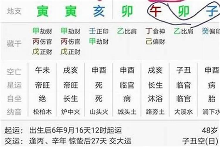 流年和日柱天地合到底是什么意思