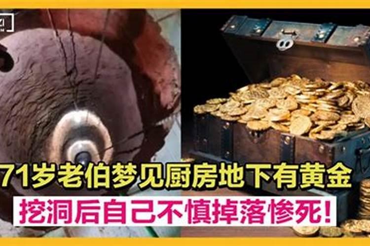 梦见地下有黄金树免今年运势