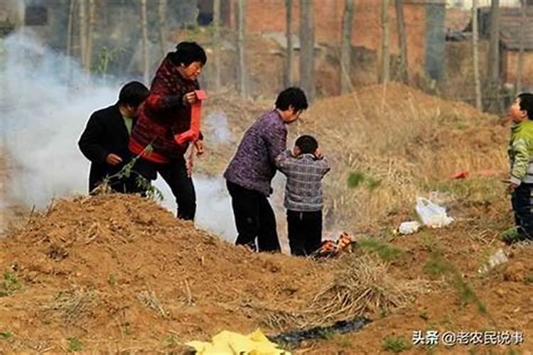 清明节能拔坟上的草吗