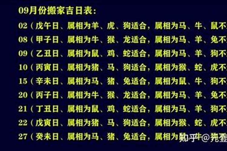 10月份搬家黄道吉日2022年份