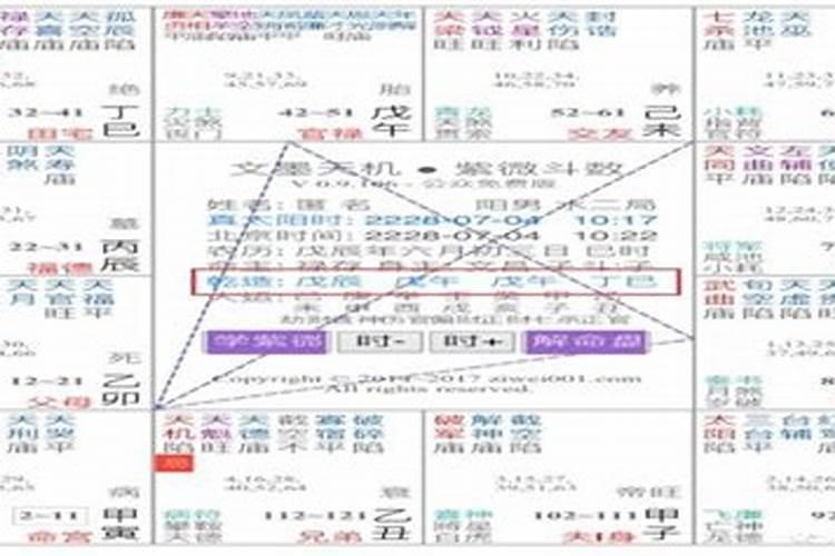 八字大运和紫微斗数大运不一致