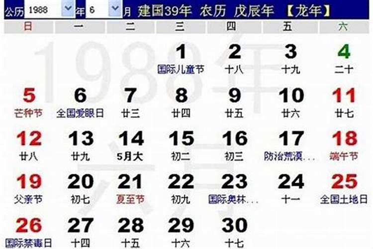 1988年2月16日的农历属什么