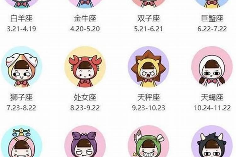 12星座各个特点