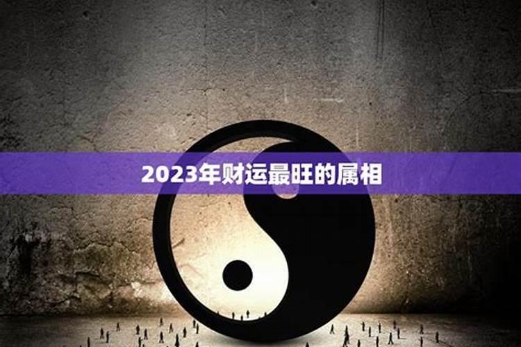 2023年财运旺的属相