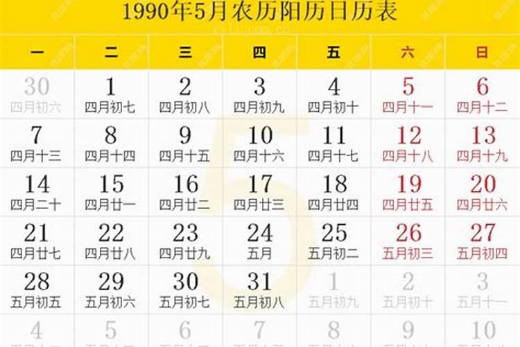 1990年农历六月二十八出生运势