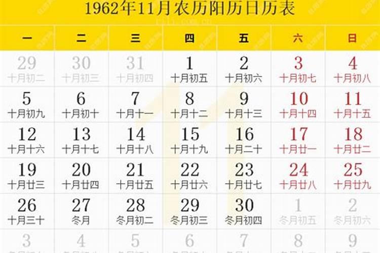 1962年11月27号今年的运势