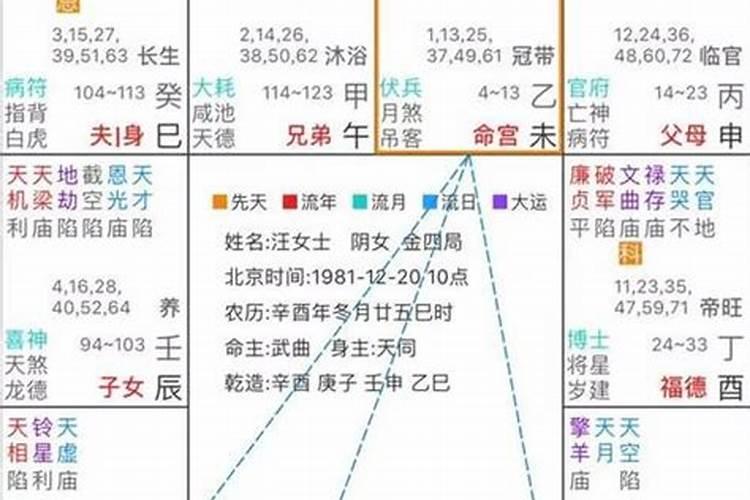 紫微斗数算命网免费算命