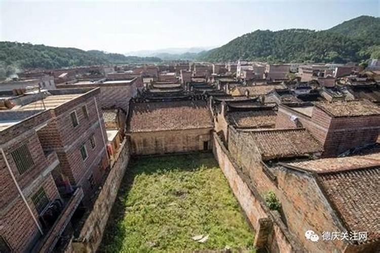 广东德庆莫村风水大地