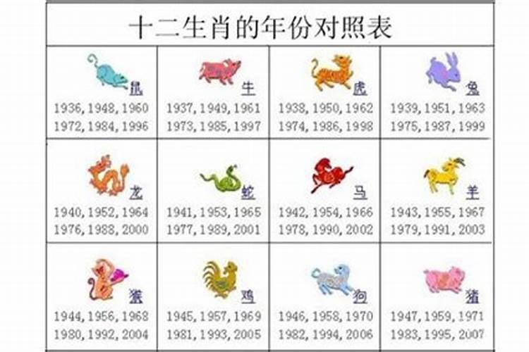 8090后属相年龄