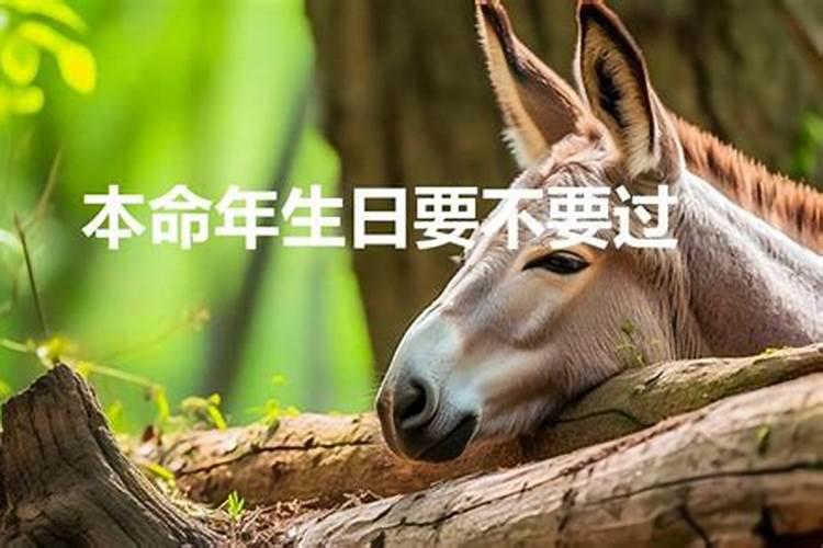 本命年能给别人过生日吗