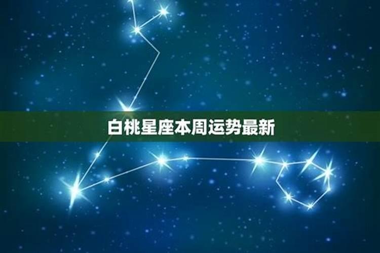 什么叫白桃星座