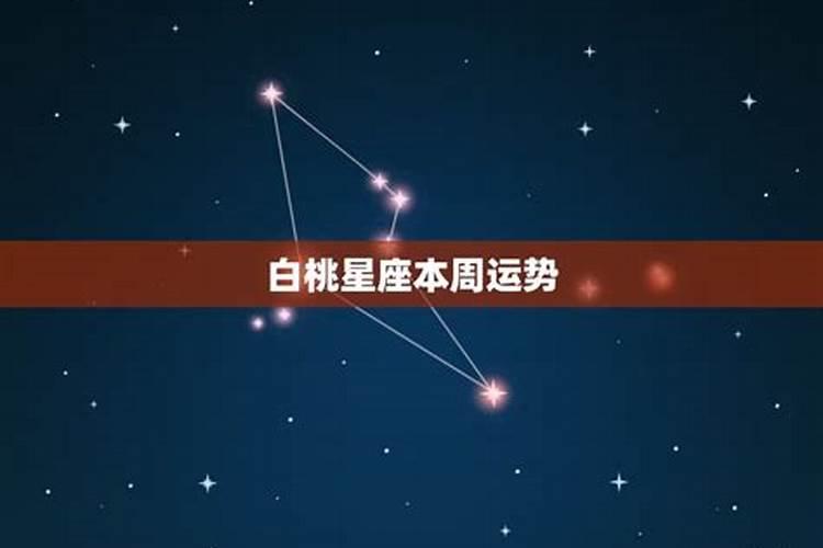 白桃星座运势准吗